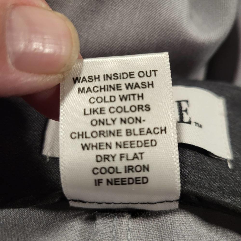 NWT*Elle Gray Slacks*Womens 14*Skinny Ankle*Mid Rise - Picture 8 of 11